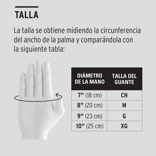 Guantes De Poliamida Recubiertos De Nitrilo, Grandes