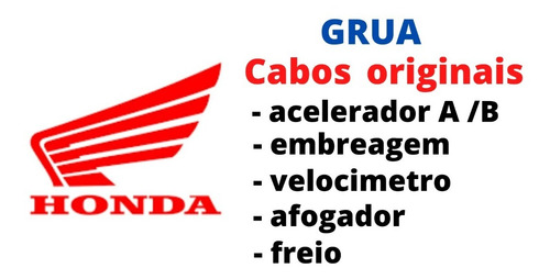 Cabo De Acelerador Honda Cg 125 Titan  Cargo  98 E 99