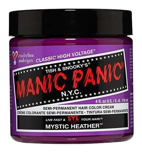 Manic Panic Mystic Heather Hair Dye Color Classic