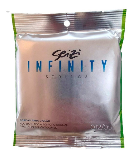 Cordas Para Violão Seizi Infinity Light Coated 012 (012.053)