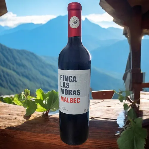 Vino Tinto Malbec Finca Las Moras 750 Ml