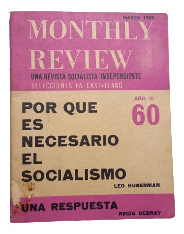 Monthly Review - Por Qué Es Necesario El Socialismo/ ...
