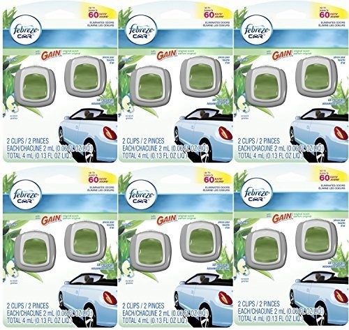 Ambientadores Para Autos Febreze Car Vent Clip Air Freshener