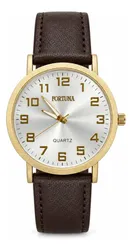 Relógio De Pulso Masculino Fortuna Old Money Minimalista