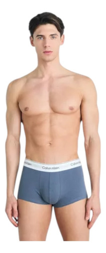 Boxer Trunk Calvin Klein De Algodón 3 Pack - Original
