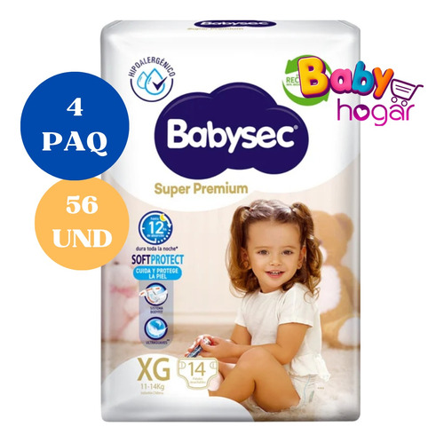 Babysec Super Premium Xg 56 Und