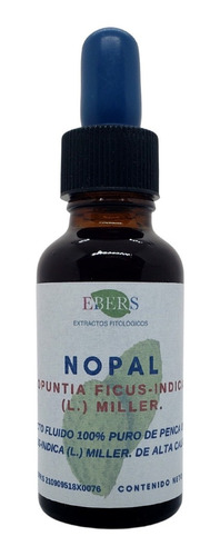 Extracto De Nopal 30ml 100% Puro