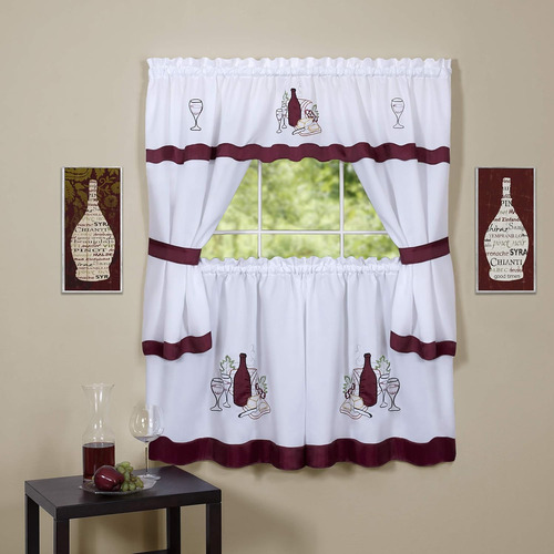 Conjunto De Poliéster Cottage Embellecido 58x36 Cm