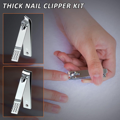 .. Kit De Pedicura For Manicura, Uñas Cortas, Alicates,
