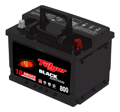 Batería Fulgor Black Edition 22fa-800