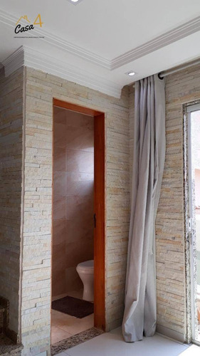 Imagem 22 de 30 de Sobrado Com 2 Dormitórios Sendo 2 Suítes E 2 Vagas Cobertas A Venda Com 100 M² Por R$ 415.000,00 - Vila Carmosina - São Paulo/sp - So0494