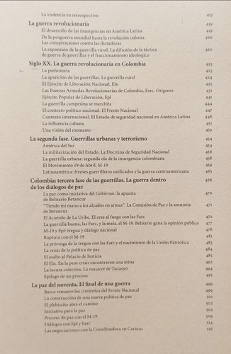 La Historia De Las Guerras En Colombia: Paz Y Conocimiento (Usado)