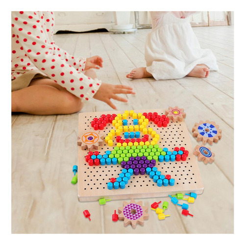 Bake Hongo De Madera Diy Aprendizaje Temprano 3d For Niños Y