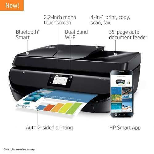 Impresora multifunción a color HP OfficeJet 5255 con wifi