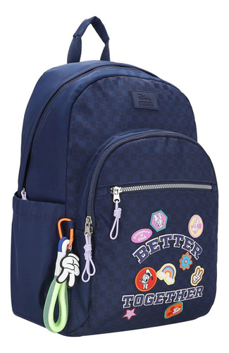 Mochila Para Mujer Mickey & Friends W Capsule Azul Marino Hbhebelo3cw Diseño De La Tela Gráfico