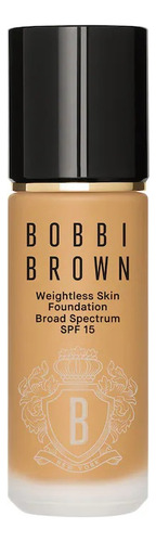 Bobbi Brown Weightless Skin Oilcontrolling Spf15 Maquillaje Warm Honey - Medium To Dark Warm Undertones