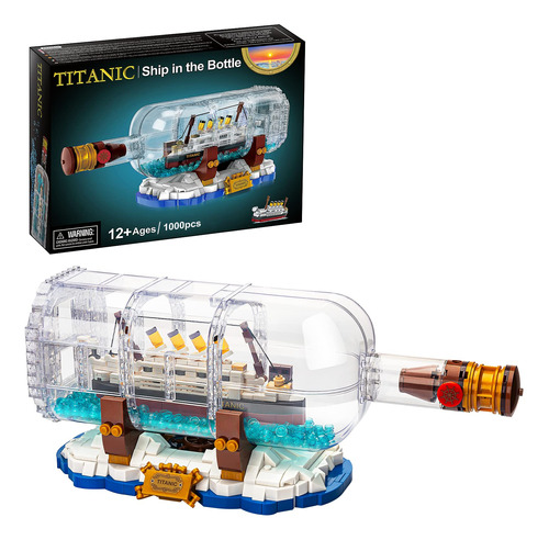 Allupal Titanic Ship In A Bottle Creator Expert - Kit De Con