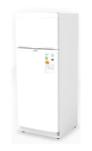 Imagen 2 de 2 de Heladera auto defrost Bambi 2F1200 blanca con freezer 239L 220V