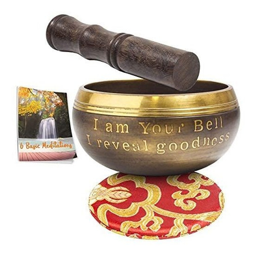 Imagen 1 de 7 de Tibetan Singing Bowls Meditation Sets, Sound Bowls Bells, C
