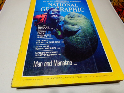 Revista National Geographic Septiembre 1984 Ingles