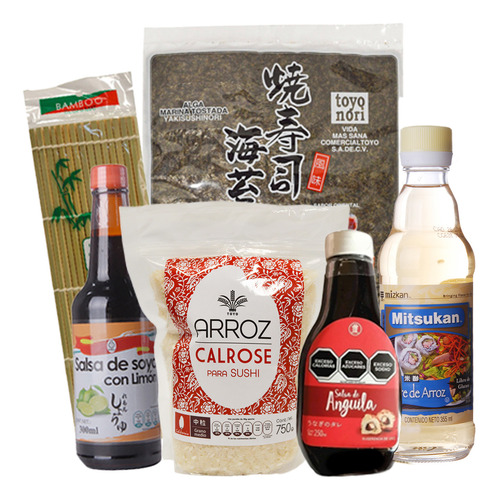 Paquete De Sushi, Toyo Foods, 6 Piezas