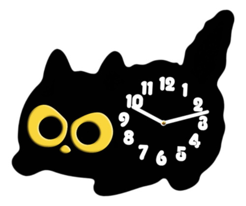 Tabletop Cat Reloj Mantel Reloj Desk Gatking Desk Reloj