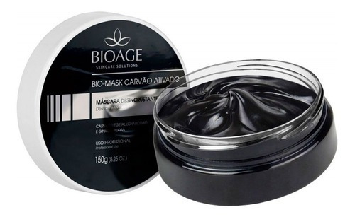 Máscara Facial Bio-mask Carvão Ativado Bioage 150g Tipo de pele Todo tipo de pele