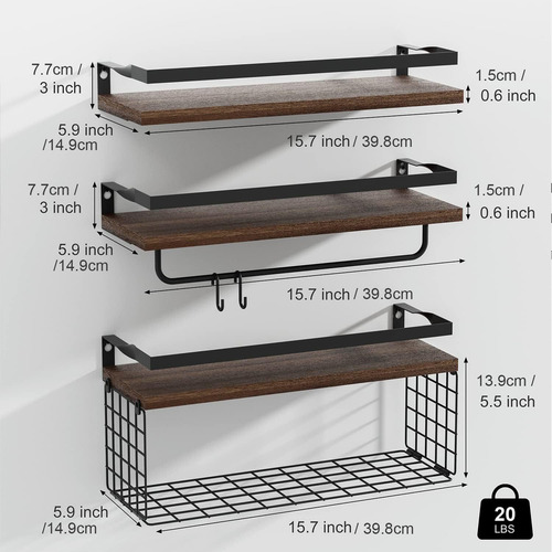 Organizador Estantes De Baño Con Cesta De Almacenamiento
