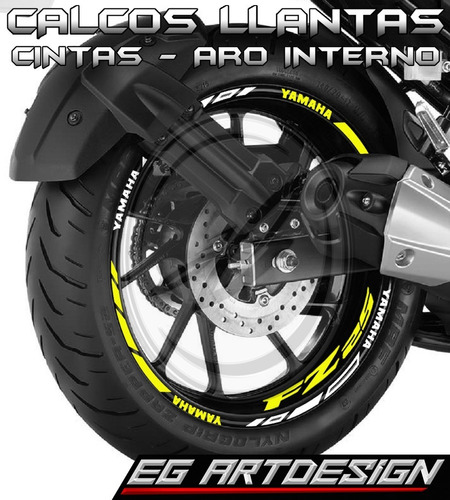 Cintas Reflectivas - Aro Interno Llantas Yamaha Fz 25