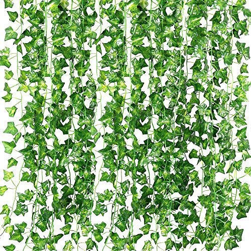 Qc Life 84 Ft Ivy Artificial Fake Greenery Leaf Garland Plan