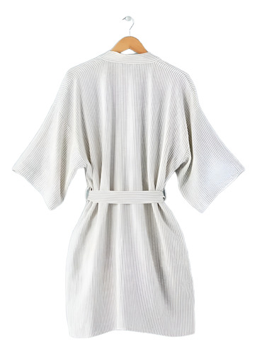 Bata Para Dama De Lino A Rayas Heart & Hands Talla M/ L
