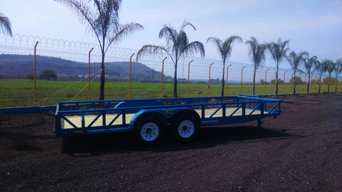 Imagen 12 de 14 de Remolque Cama Baja De 6 Metros Para 6000 Kg Nuevo Facturado