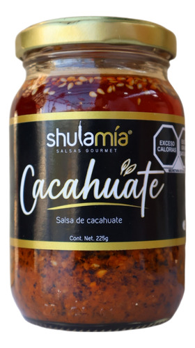 Salsa De Cacahuate Artesanal 100% Natural 225grs