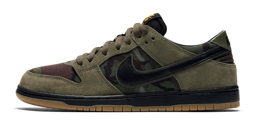 Zapatillas Nike Sb Dunk Low Skate Camo Urbano 854866-209   