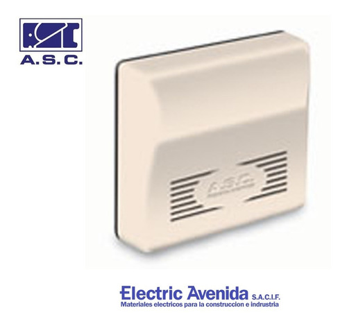 Timbre Campanilla Exterior 10x10 220v -12v Asc De Pared