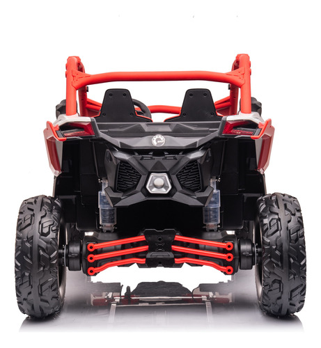Montable Eléctrico Para Niños Aeiou Can-am Kdca001 Color Rojo