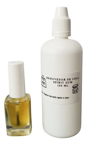 Imagem 11 de 12 de Kit Cola Spirit Gum Verniz 10ml + Removedor 100ml - Full