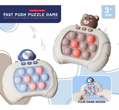 Electronic Quick Push Bubbles Jogo, Jogo para Jogar Jogos