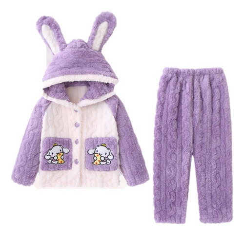 Ff Pijama Cinamonroll Lindo Sencillo Niños Cálido Moderno