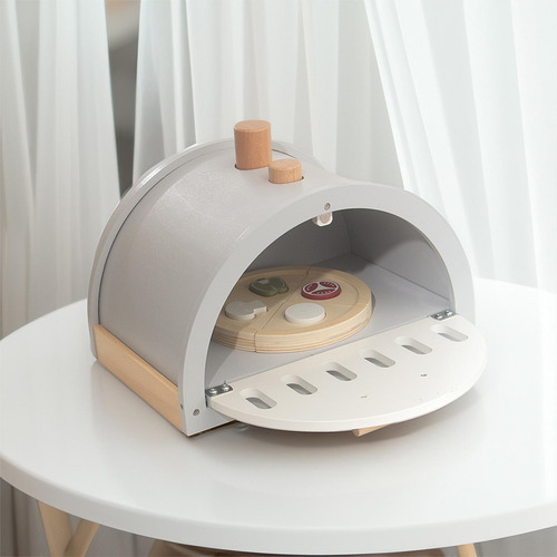 Juego De Juguetes De Madera Para Pizza, Desarrollo Creativo,