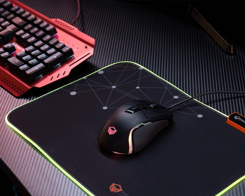 Imagen 4 de 10 de Mouse Pad Gaming M Con Luz Led Rgb Meetion Pd 120