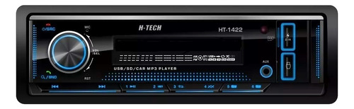 Som automotivo H-Tech HT-1422 com USB, bluetooth e leitor de cartão SD