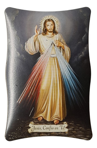 Cuadro Jesús Misericordioso 10x15cm Divina Souvenirs Italy