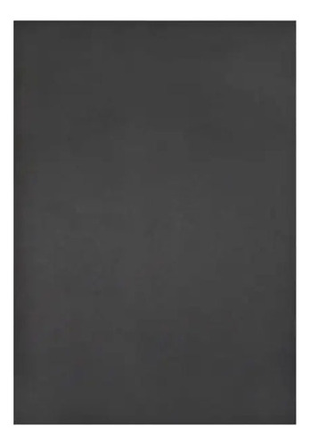 Pliego Cartón Piedra Negro Mm 54x77 Cm Color Negro