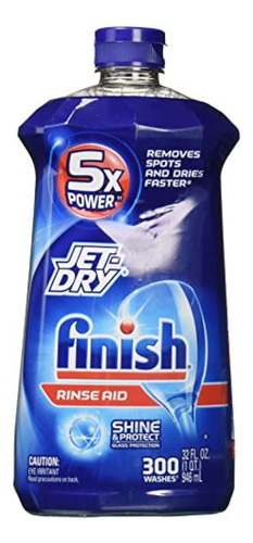 Finish Abrillantador Jet-dry 32oz Lavavajillas Seca Y Brilla