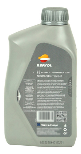 Aceite Caja Cambio Automatica Repsol Diaflud Atf (1litro)