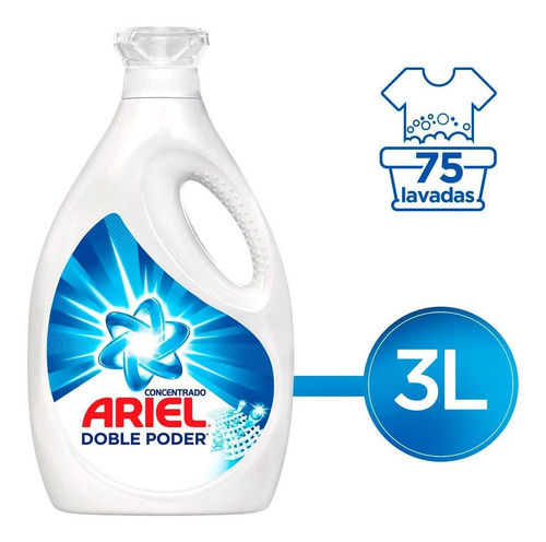 Detergente Líquido Ariel Regular 3l