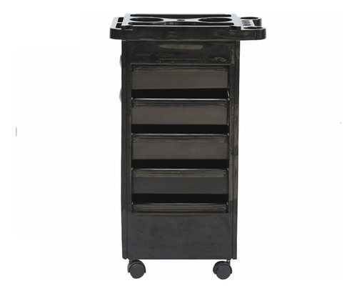 Rolera Para Salon De Belleza Barberia Con Ruedas 5 Gavetas