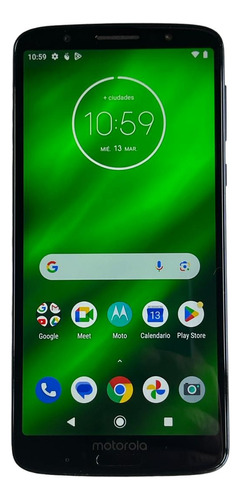  Moto G6 Plus 64 Gb  Índigo Oscuro 4 Gb Ram Libre Muy Bueno