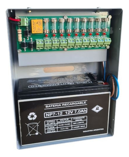 Fuente Backup Ups Cctv / Cerraduras Eléctricas - Con Batería